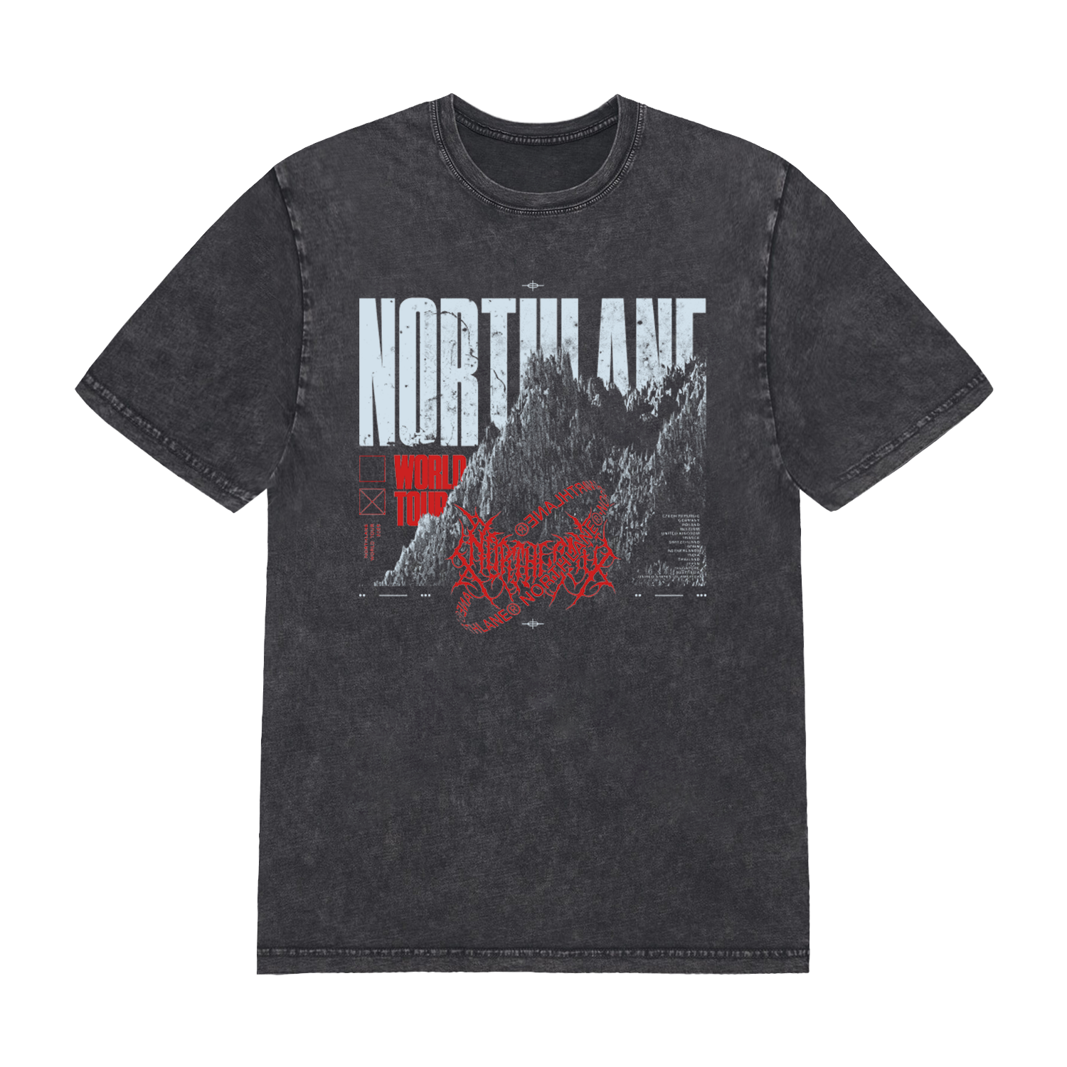 2025 World Tour Tee - Northlane | Official Merchandise